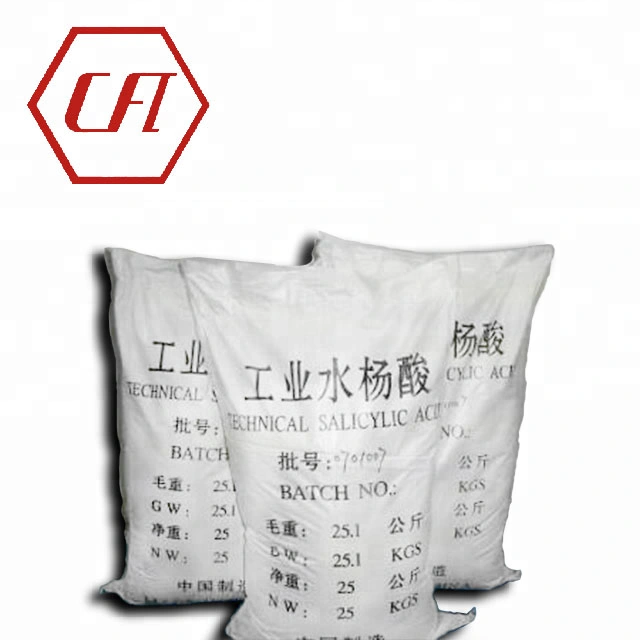 CAS 69-72-7 Raw Chemicals 99% Industrial Cosmetic Grade Salicylic Acid