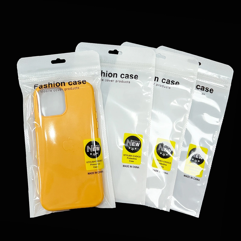 Case Packaging Bag Mobile Cover Plastic Zip Pouch