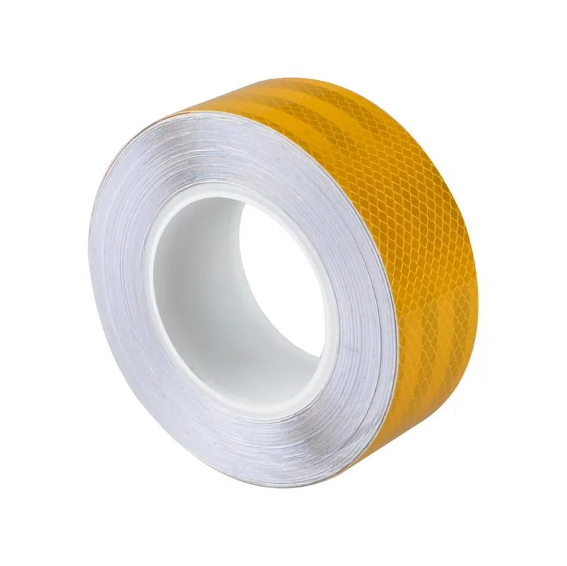 High Visibility Yellow PVC Reflective Tape for Vehicles/Traffic Sign/Safety Markings/Road Safe