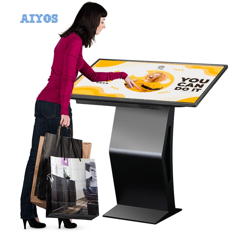 Fabricante 43inch pantalla con pantalla táctil ir Kiosk de mesa Digital Señalización