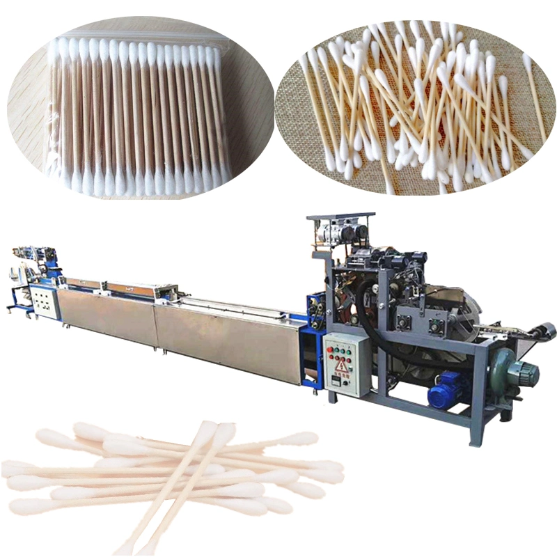 Single Head Bamboo Cotton Bud Swabs Making Machine