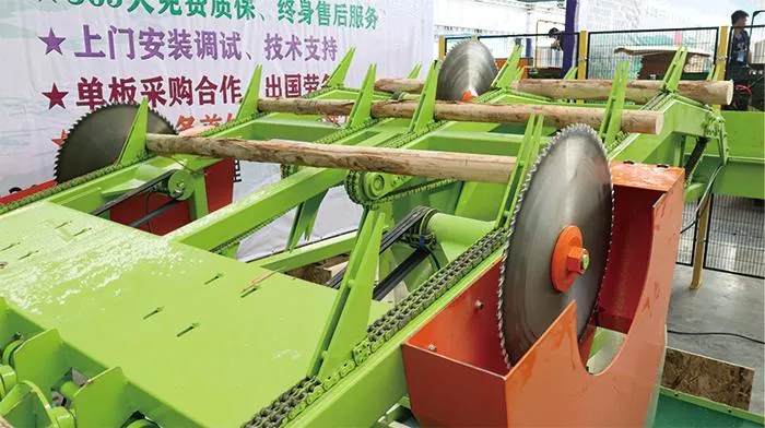 Automatic Log Cutter Saw for Veneer Peeling Machine