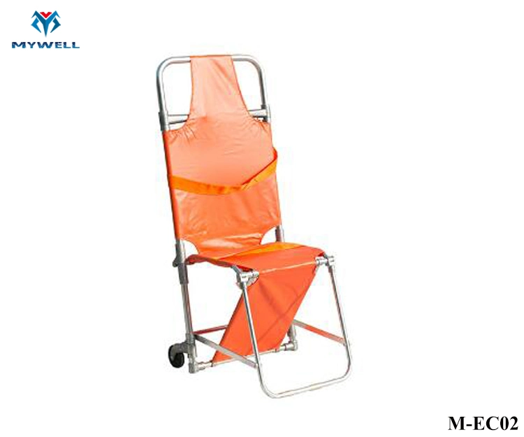 M-Ec02 Aluminum Alloy Evacuation Stair Chair Stretcher Trolley