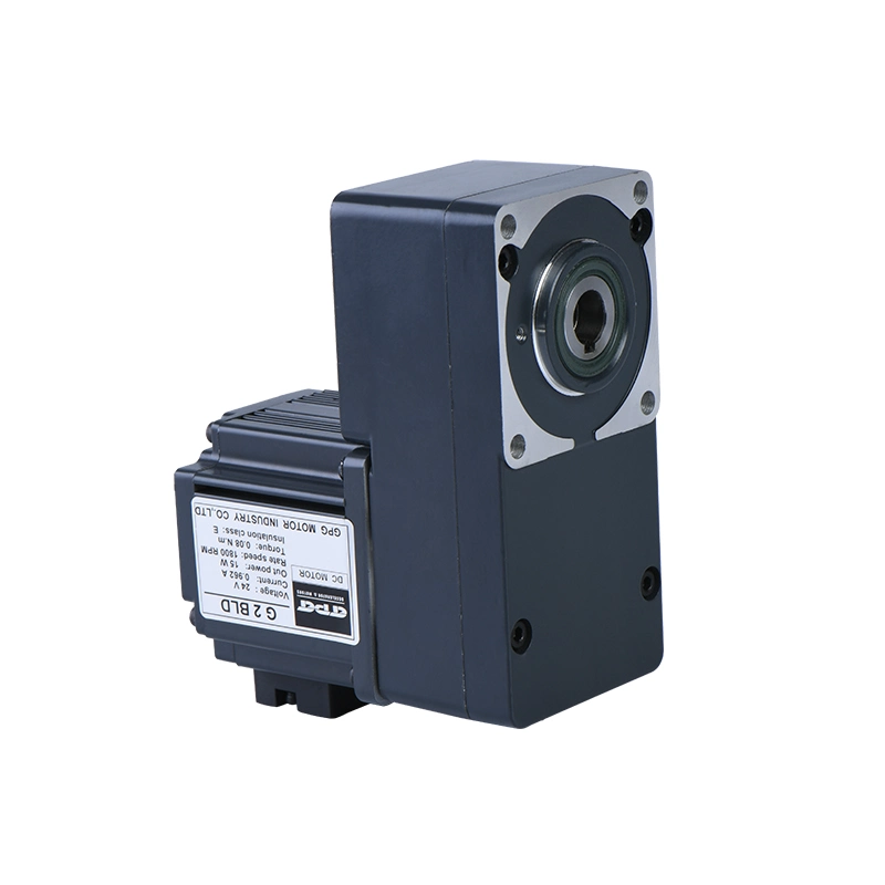 High Performance Right Angle Solid Shaft BLDC Brushless DC Gear Reducer Motor for Automation and Security Equipments Boom Turnstile Barrier Swing Flap Gate