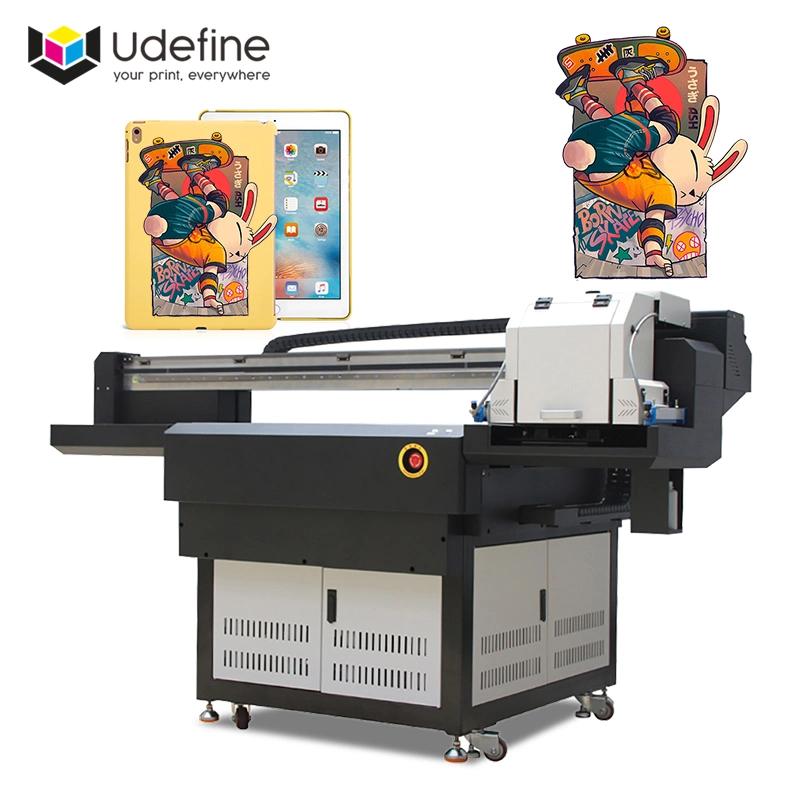 Udefine LED UV Printer Guangzhou Factory Supply with XP600 Tx800 I3200 4720 Printhead