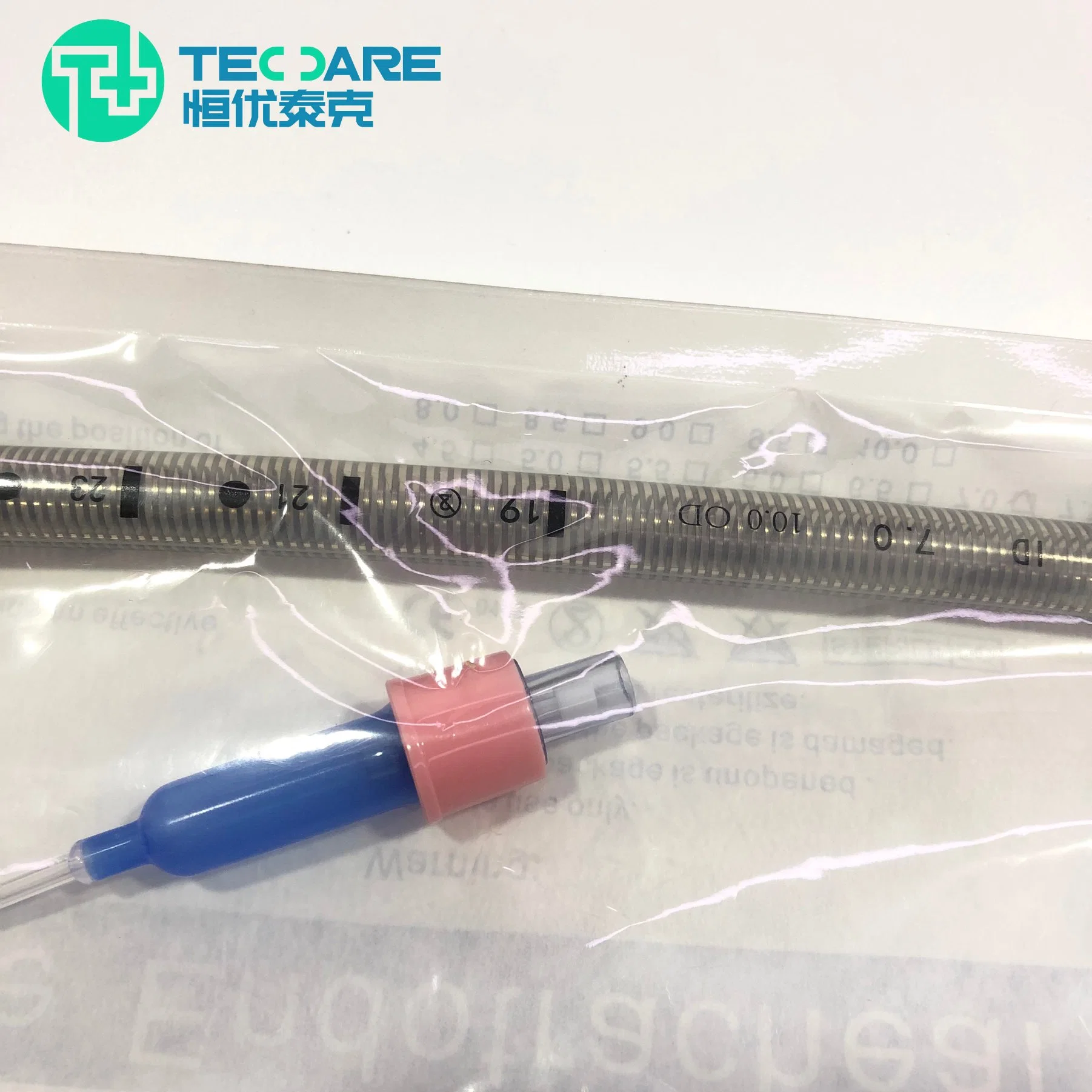 Disposable Nasal Oxygen Low Profile Cuff Reinforced Endotracheal Tubes