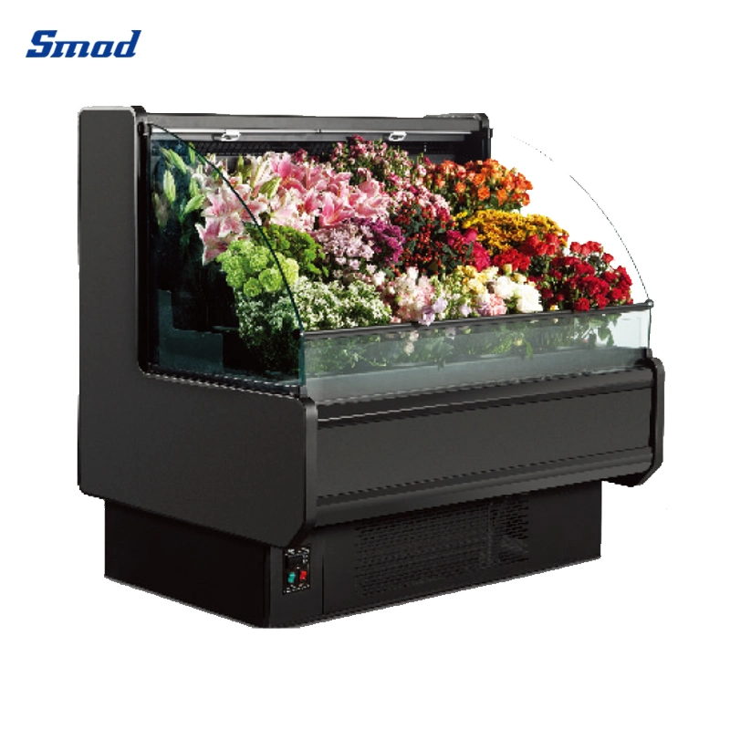 Smad Merchandiser Floral frigorífico aberto Comercial Flor de ar exibir