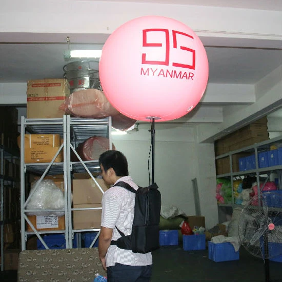 2023 New Advertising Inflatables Air Walking Backpack Ball