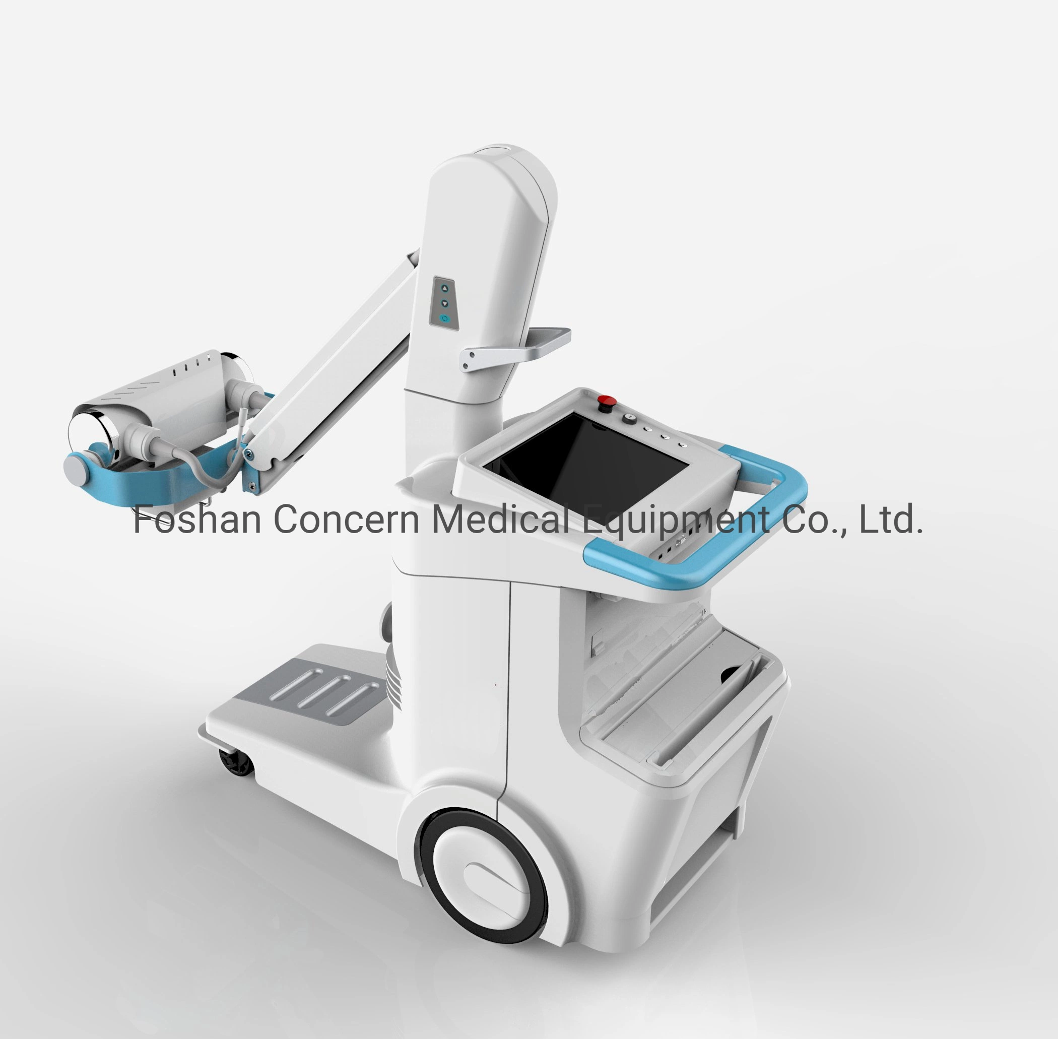 Medical Hospital Radiology Department 320mA 20kw Whole Body Parts High Frequency Chest Checking Mobile Digital X Ray Instrument