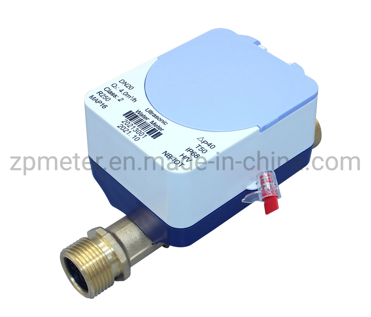 Ultrasonic Water Flow Meter Without Valve Control with Mbus RS485 Pulse Multi Wire and Wireless Communication Way