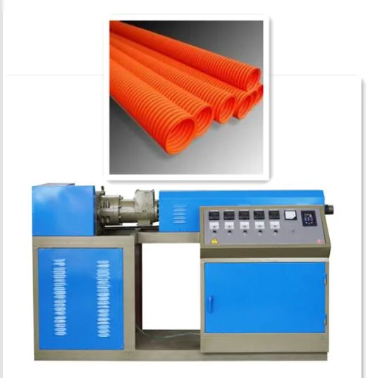 High quality/High cost performance Nylon Automotive Wire Harness Corrugated Pipe Production Line Extruder Protection Casing Equipment