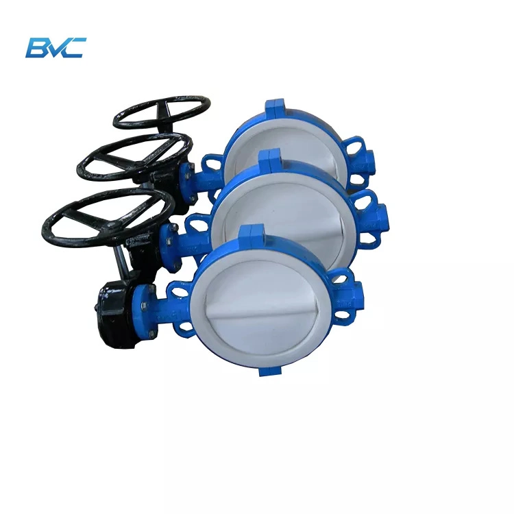 Pn16 8 Inch Wafer Butterfly Valve Ci Di Body with Handle