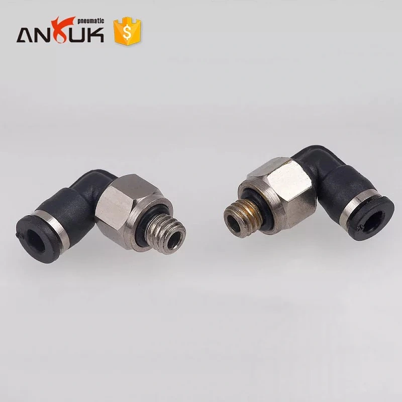 Pl-G Series Male Elbow Plastic Quick Coupling with O-Ring Pneumatic Fitting