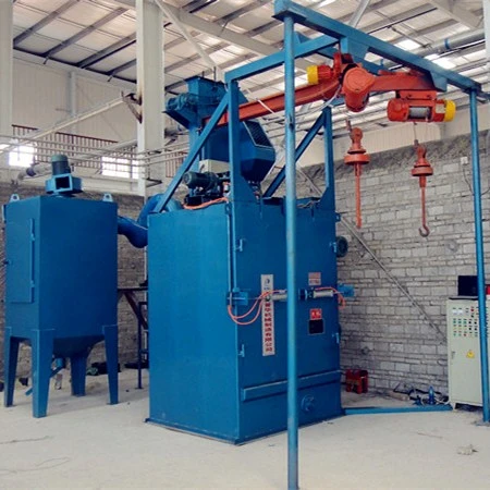 Hook Type Shot Blasting Machine for Metal Rust Cleaning