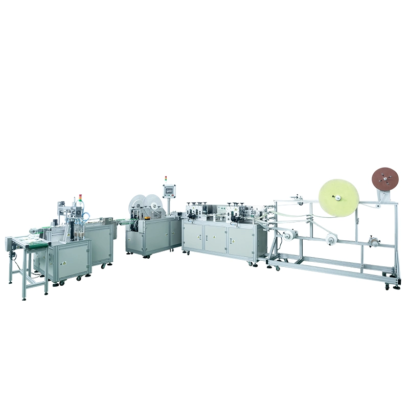 Automatic Surgical Tie up Mask Making Machine with Shield Eye Shield