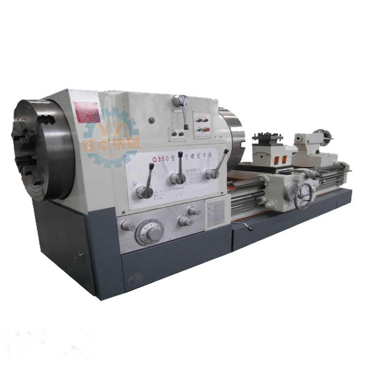 Gas Oil Pipe Thread Lathe Large Hole Pipe Cutting Lathe