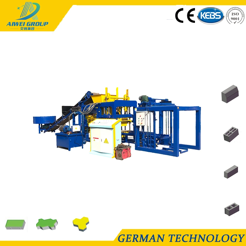 Ecological Friendly Chb Full Automatic Qt4-15b Block Brick Making Machine