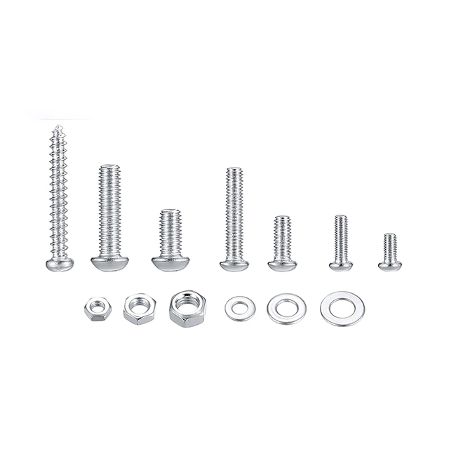 Cross Flat Head Bolts and Nuts and Washers for Industrial Electronic Products