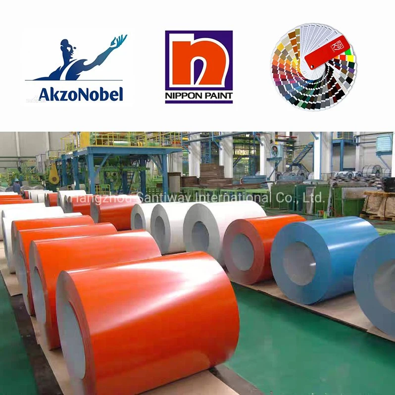 China Manufacturer PPGI Prepainted Galvanized Steel Coils