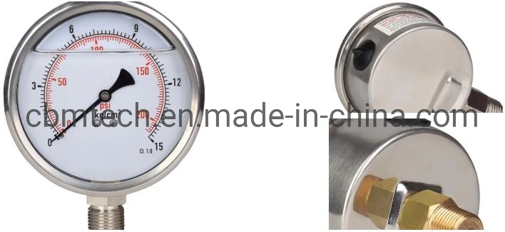 Micro Low Differential Pressure Gauges 2.5MPa