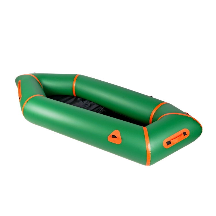 Personalizados fabricante de peso ligero TPU Packraft/ balsa inflable bicicleta Pala Kayak