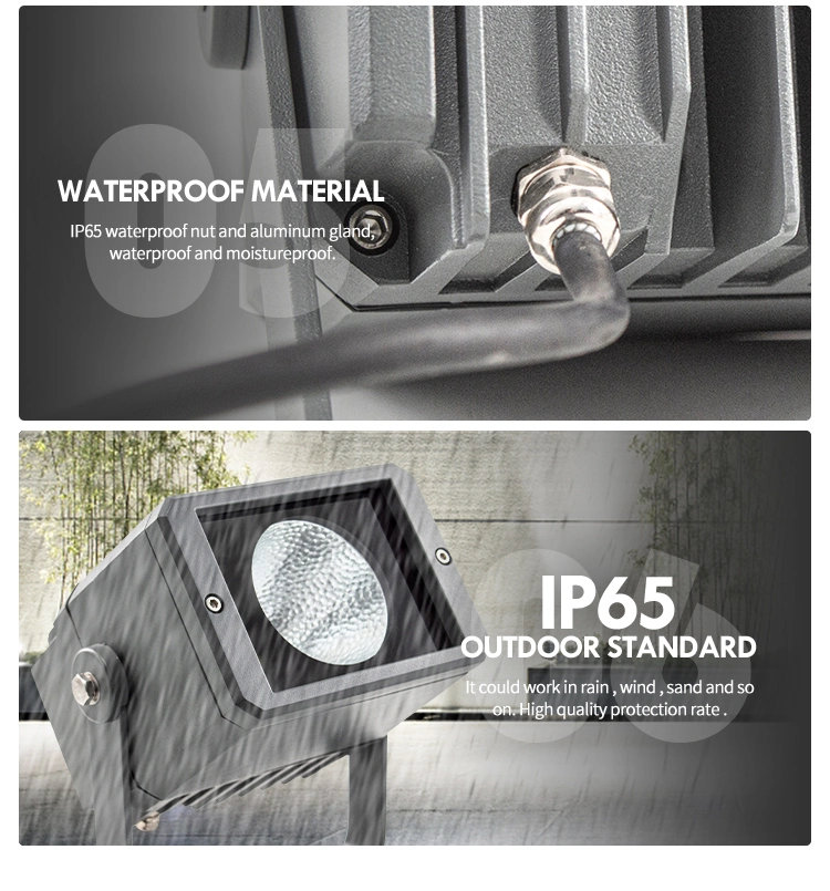 Waterproof IP65 Outdoor LED Flood Light 15W 20W 30W Aluminium Spot Light Landscape Flood Lamp