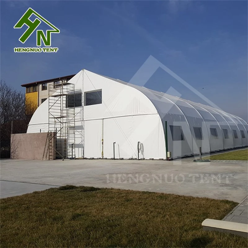 Heavy Duty Large Tennis Basketball Court Badminton Hall Swimming Pool Curved TFS Marquee Tent