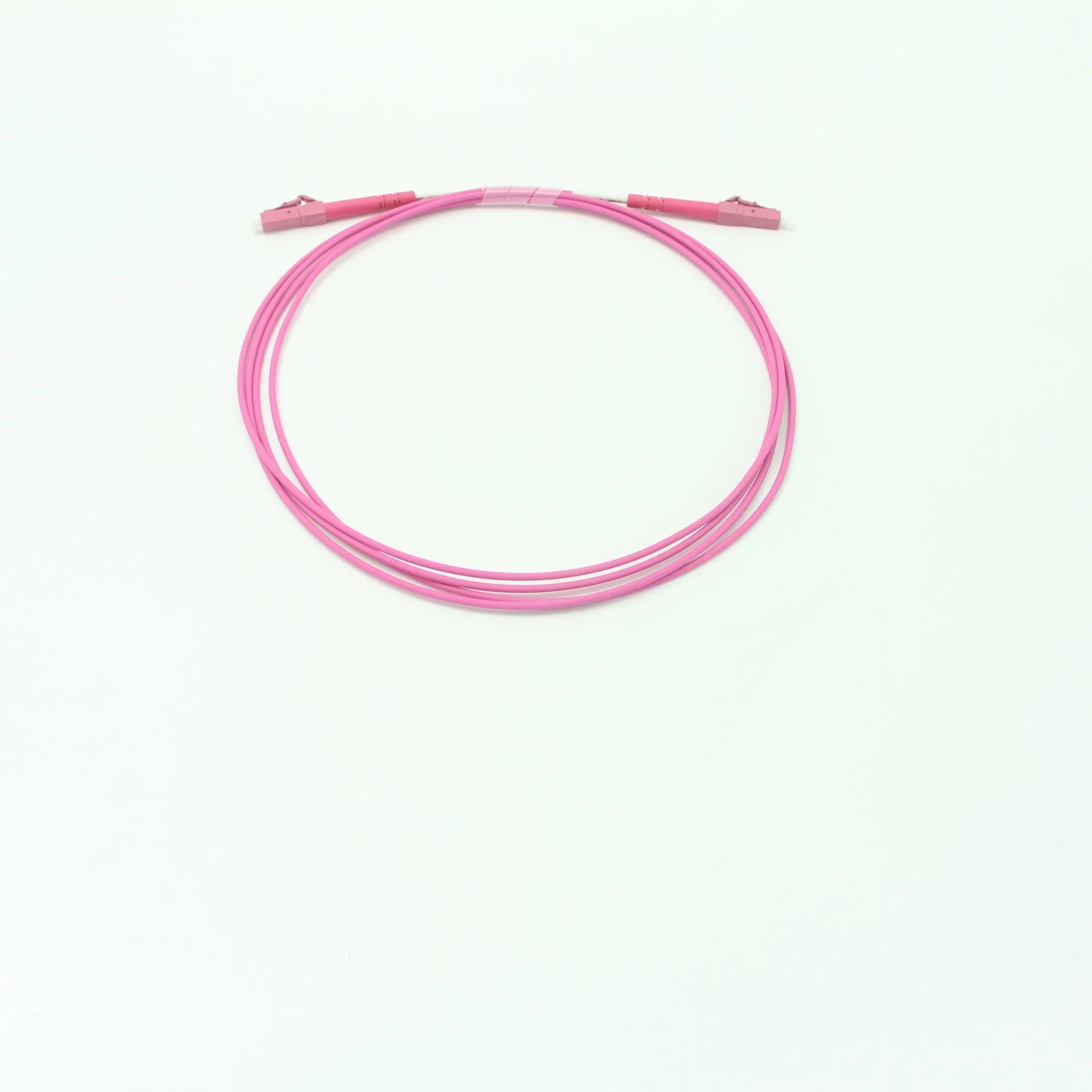 LC-LC Om4 Fiber Optic Patch Cable with 1 Meter for FTTH Network Connection