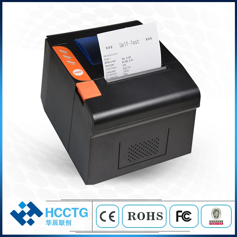 10% Discount Cheap Desktop POS Thermal Printer 80mm LAN USB Thermal Printer Head Life 150km (HCC-POS894)