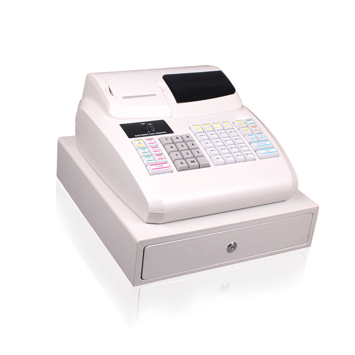 Automatic Supermarket Machine Electronic Cash Register with Cash Drawer (ECR100)