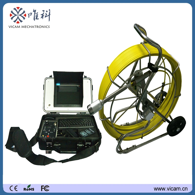 50mm CCD Waterproof Sewer Borehole Inspection Camera for Sale