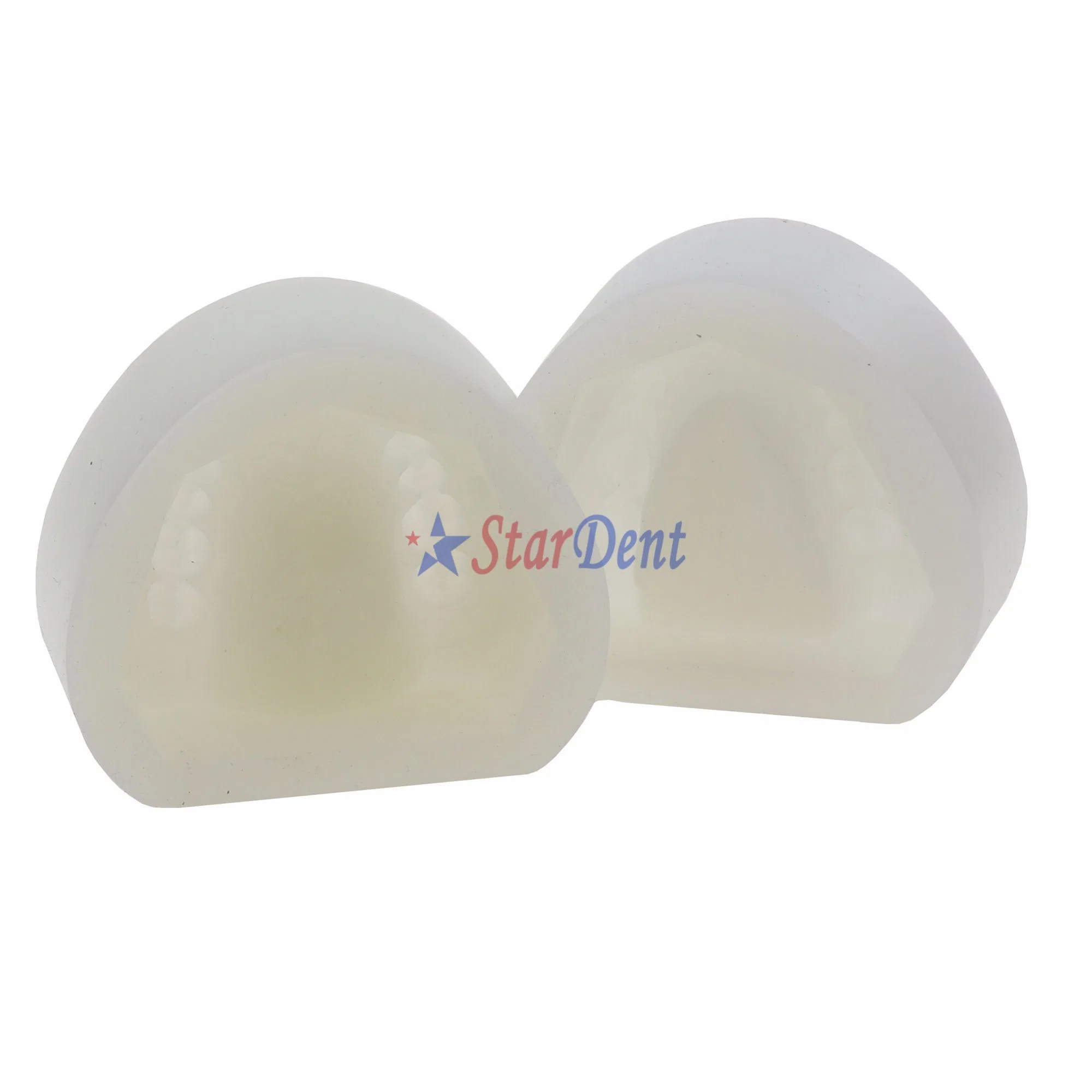 Hight Quality Dental Silicone Teaching Edentulous Jaw Plaster Model Mold Full Mouth Super Soft