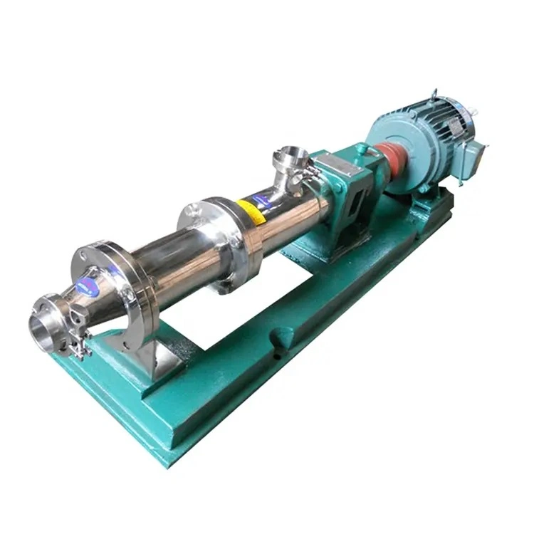 G Single Screw Sludge Pump