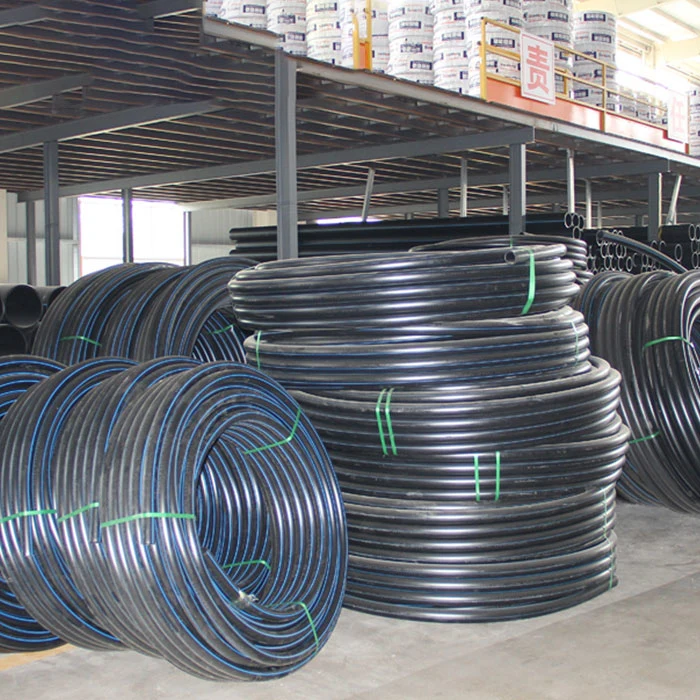 China Supplier in Rolls PE Drain Production Line Yellow Corrugated HDPE Pipe with Wholesale/Supplier Price