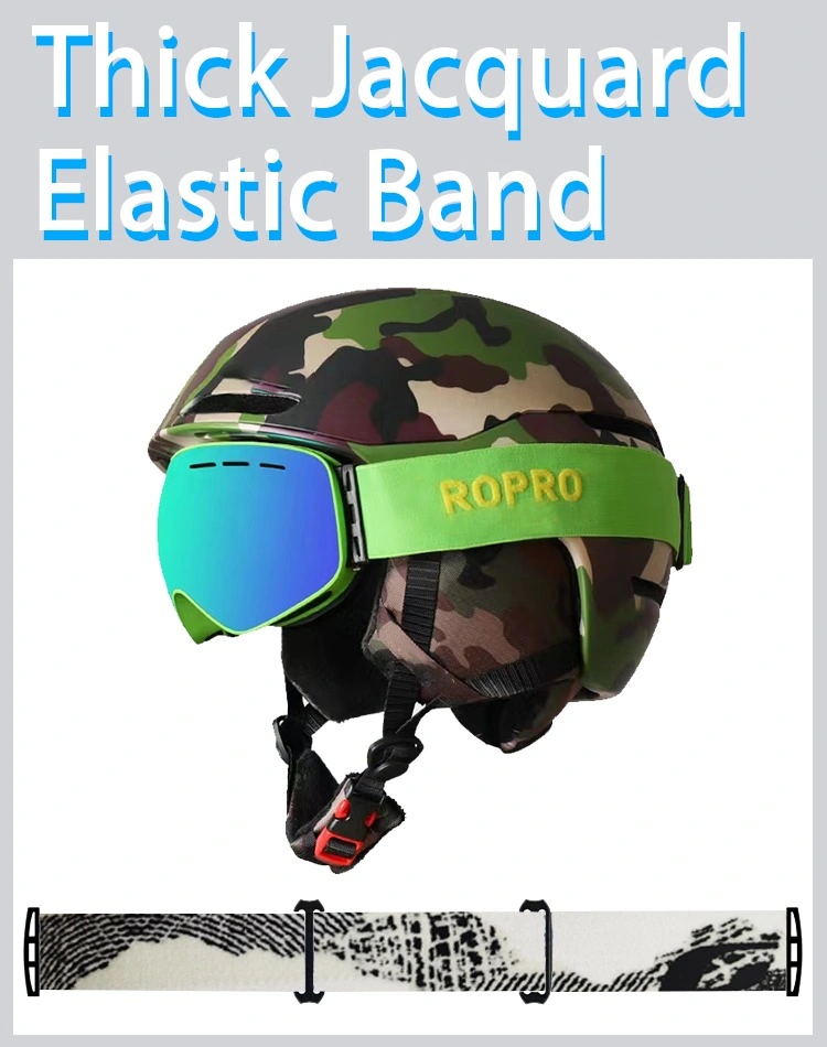 Outdoor Windproof Thickening and Broadening Non-Slip Durable Elastic Band for Ski Glasses