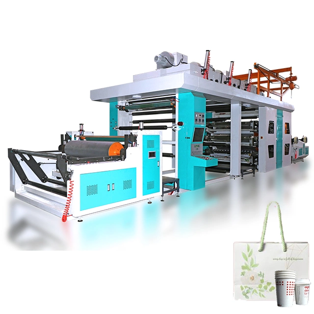 Water Cup Drinking Cup Cake Cup Paper Cup Ci Central Drum Flexo Printing Machine