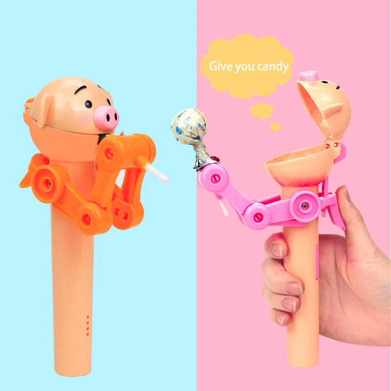 Neues Spiel Spielzeug mit Süßigkeiten Geschenk für Kinder Freundin Lollipop Spielzeugwaffe