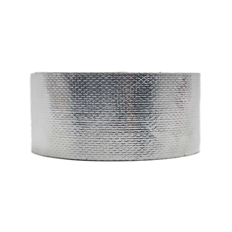 El papel de aluminio Fibra de vidrio de fibra de vidrio Aluglass autoadhesiva de la cinta de tela