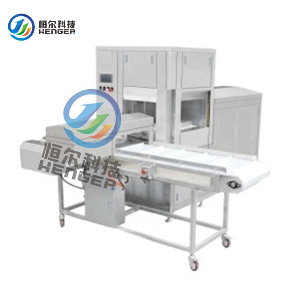 Spezialisierte / Professionelle automatische Steak Bacon Fleisch Presser Formmaschine von hoch Spannungssystem