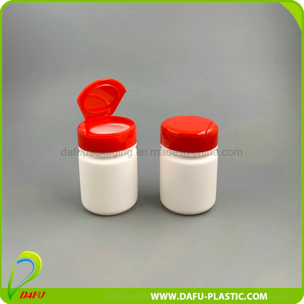 40ml PE Small Tablet Plastic Pill Bottle with Plastic Cap