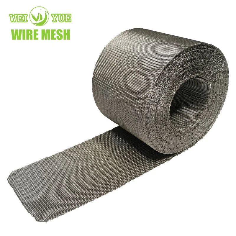 132X17 125X24 Dutch Woven Stainless Steel Filter Mesh Screen Belt for Plastic Extruder/ Plating Industry Conveyor Belt Mesh Belt Wire Mesh