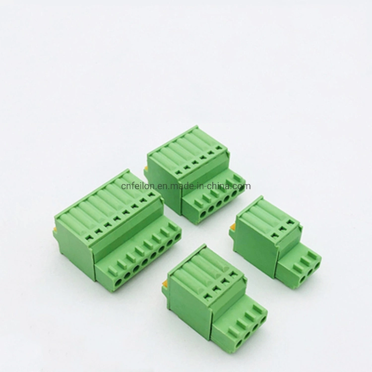 2mm Screw-Free edgkd-2.5de Prensa de la primavera de terminales enchufables el conector PCB PCB