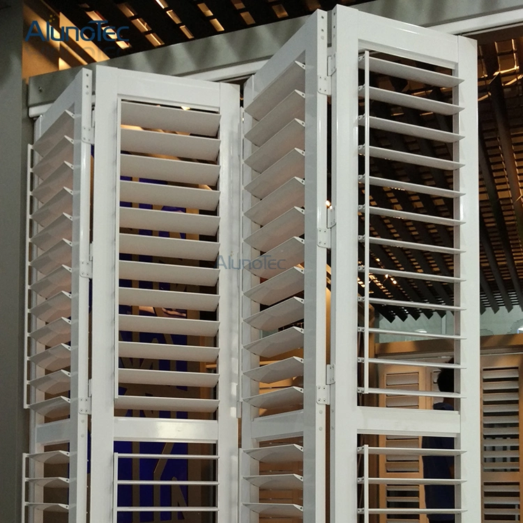 Adjustable Aluminium Bifold Shutter Plantation Shutters