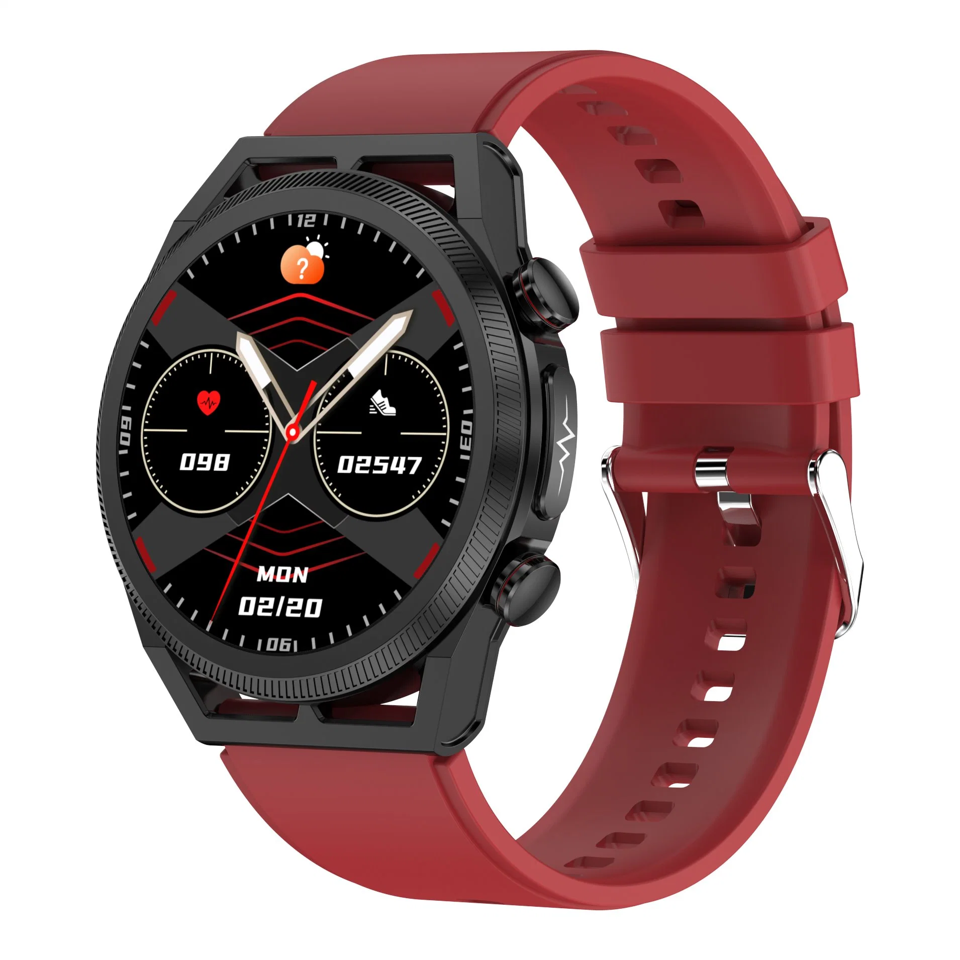 Nouveau l'acide urique sanguin de sucre de sang de fréquence cardiaque de lipides Smartwatch Moniteur de SpO2 de la température corporelle de la santé de glucose sanguin ECG Smart Watch