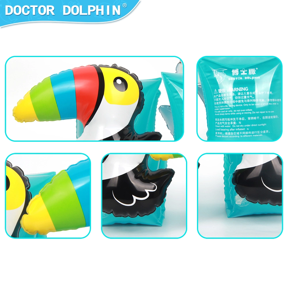 Cute Custom Plastic Inflatable Arm Bands for Kids