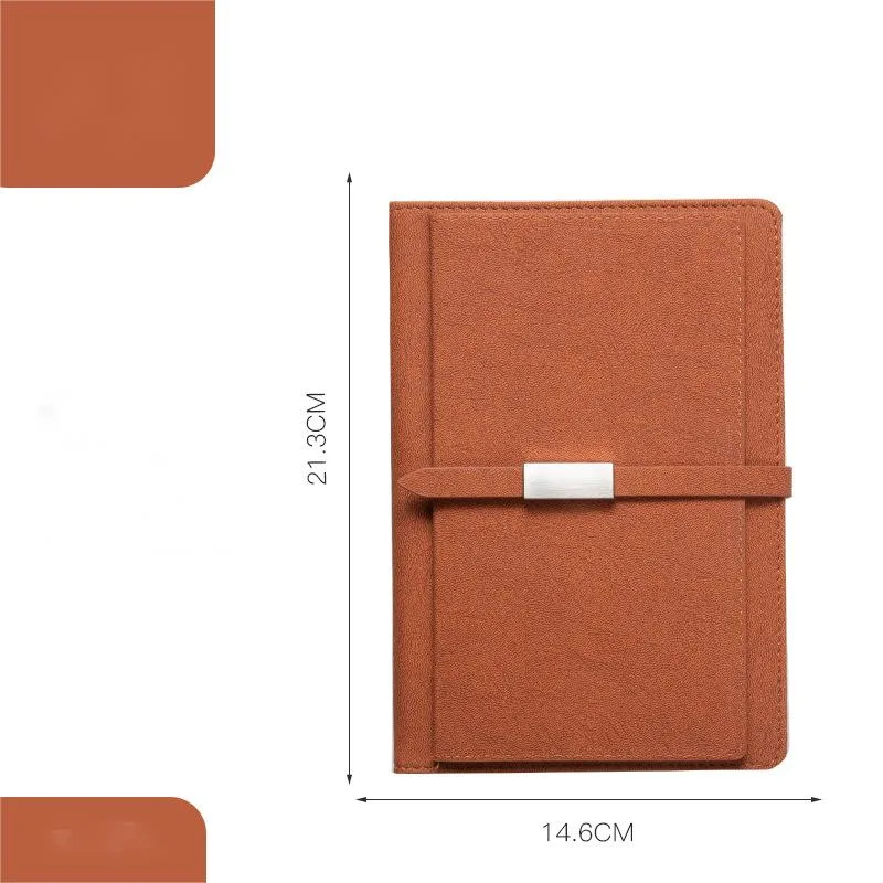 Custom Design A5 Notebook Business Notepad Retro Sheepskin Soft Surface Stationery