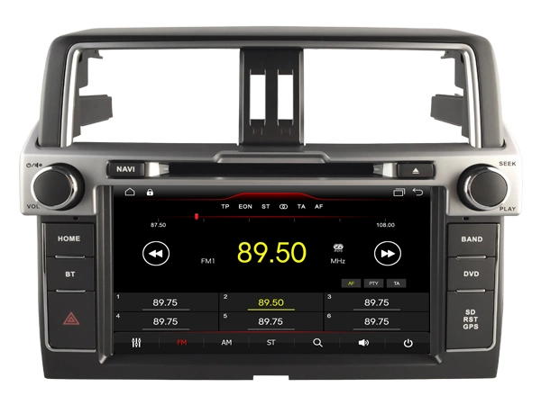 Witson Quad-Core Android 11 Car DVD Player for Toyota Prado 2014 2g RAM 16GB ROM