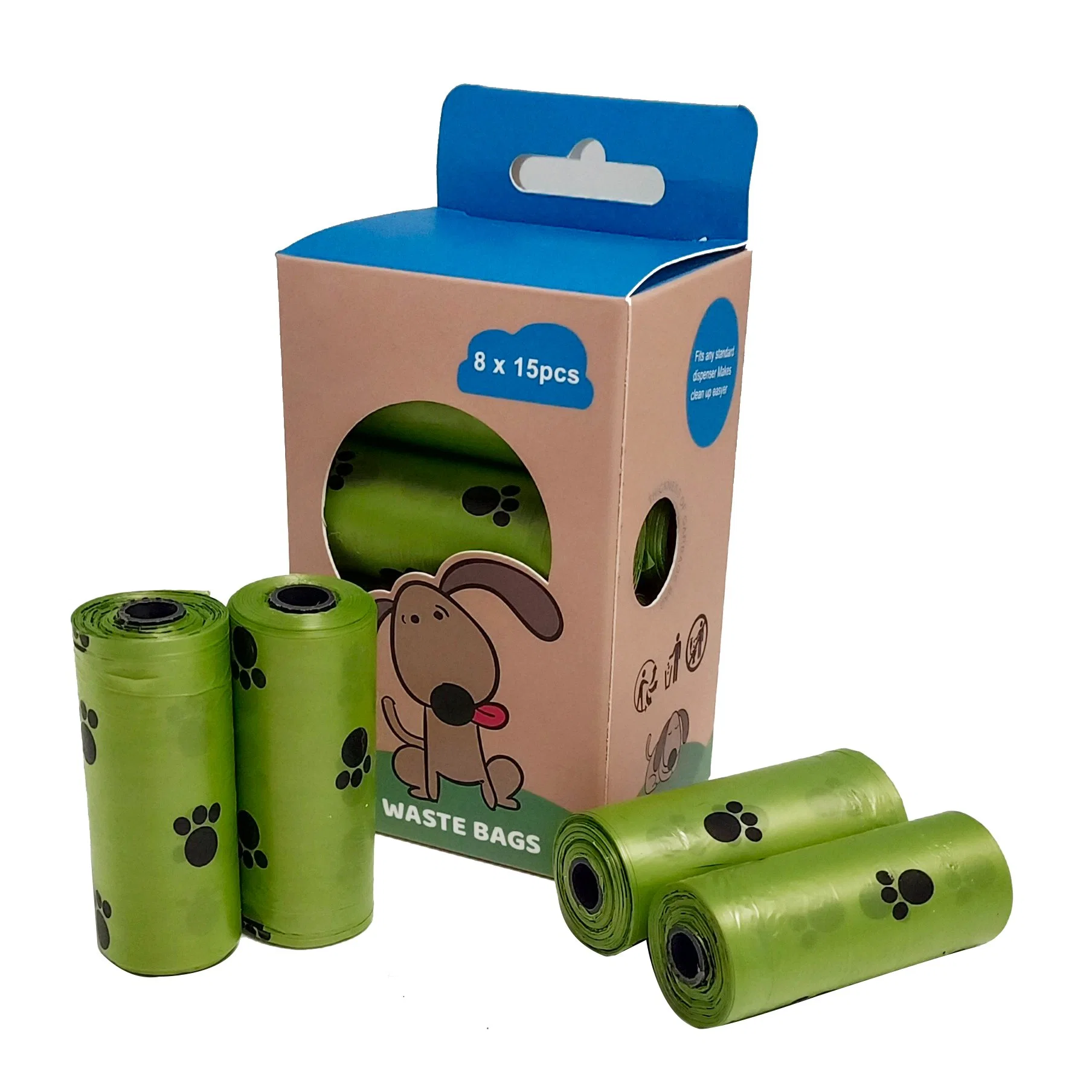 Dog Poop Bags Dispenser Refill Rolls