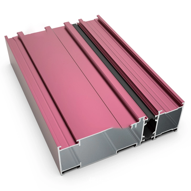 6000 Series Construction Extruded Mill Finished Aluminium Profile to Make Doors and Windows