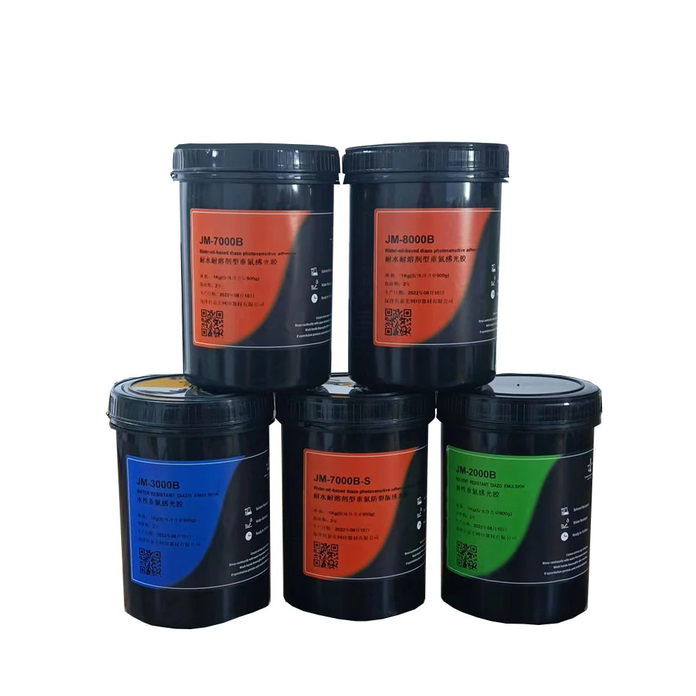 Water Resistant Photo Emulsion for Flat Screens Printing Plate